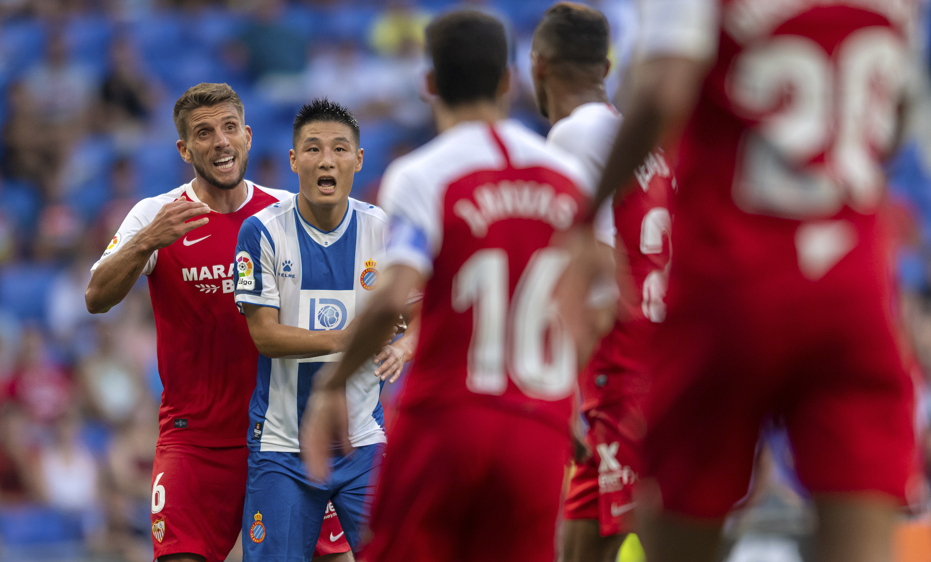 塞维利亚逆袭西班牙人,火力全开 塞维利亚逆袭西班牙人,火力全开