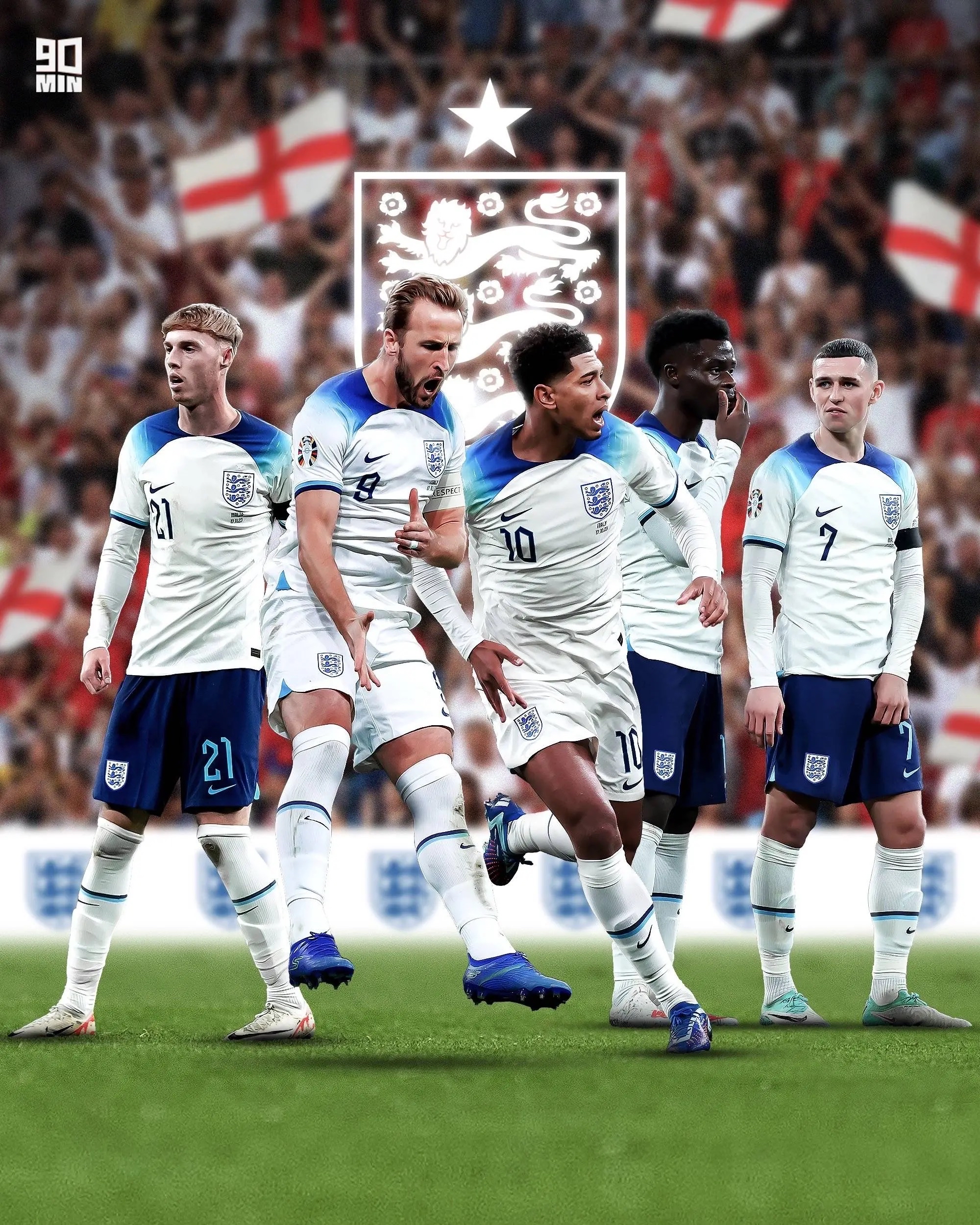 足球赛场上:英格兰队斩获大胜 足球赛场上:英格兰队斩获大胜