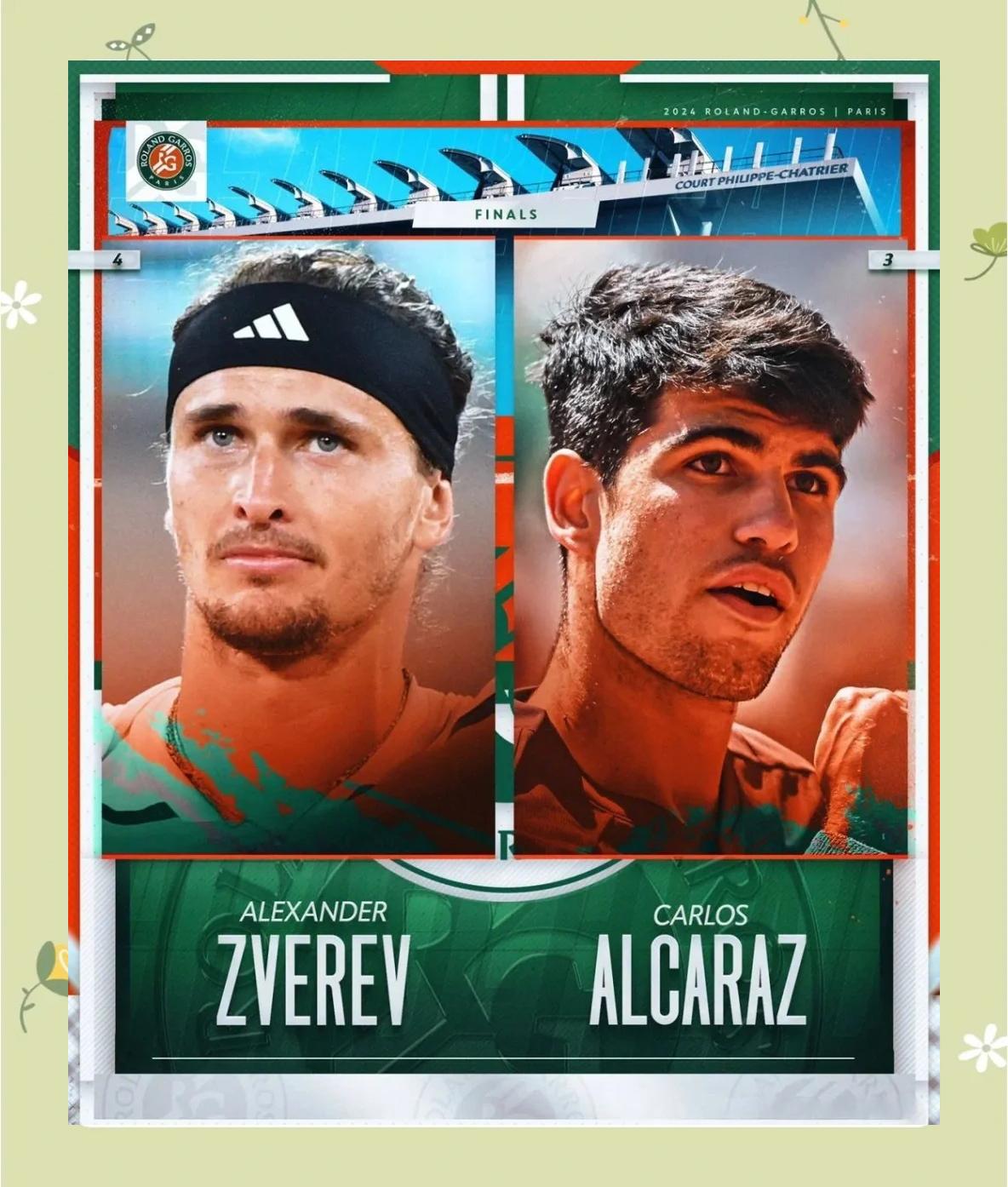 联合杯横扫法网，兹维列夫关键制胜